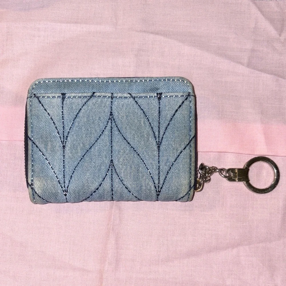 Kate Spade Briar Lane Quilted Denim Wallet